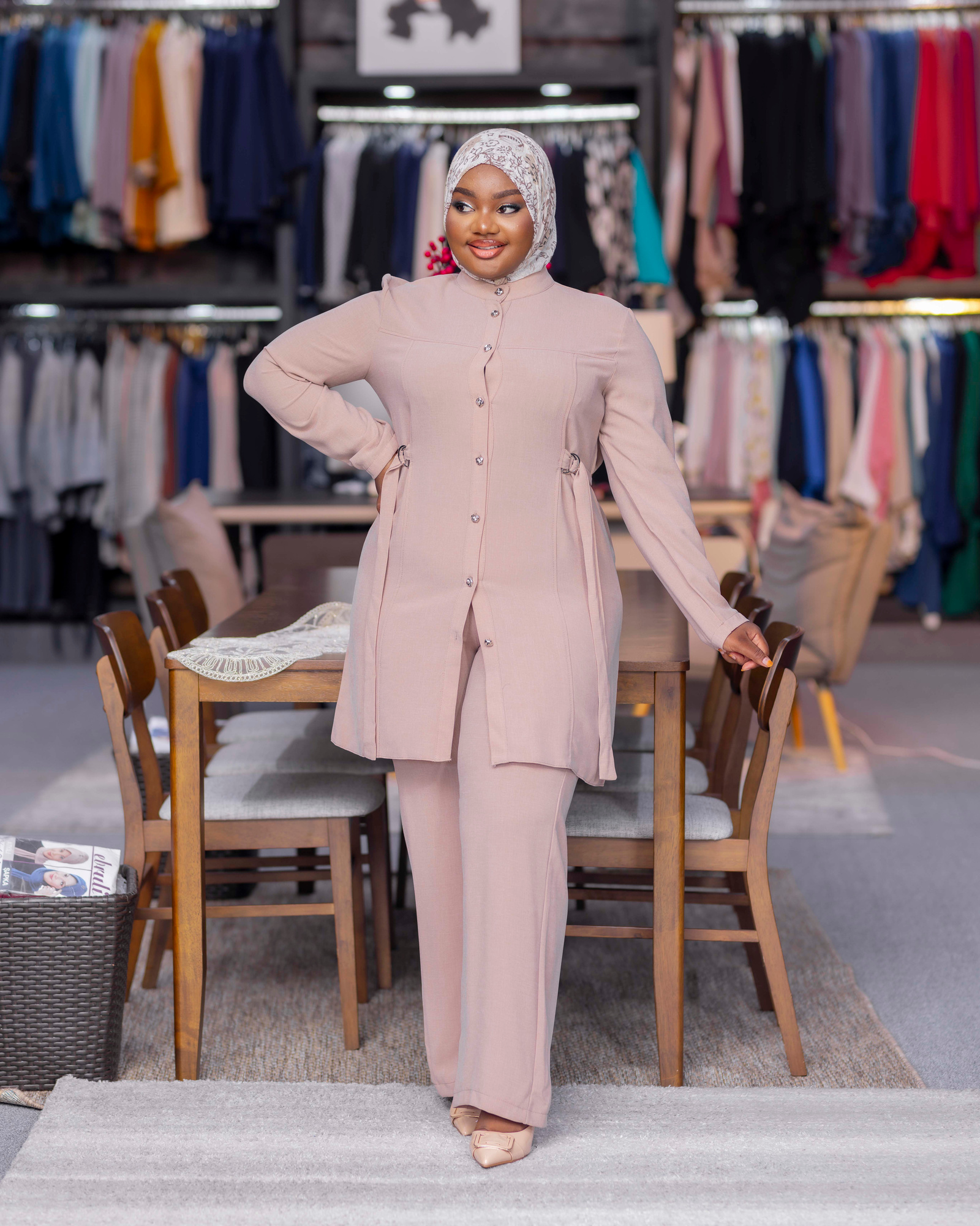 Blush Pink Two-Piece Set — view 1